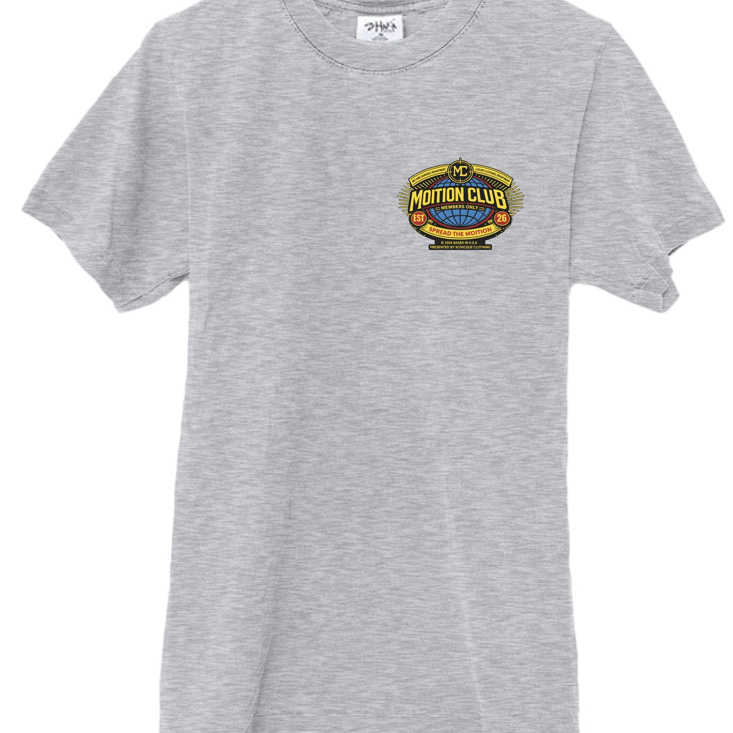 Heather Grey - FRONT