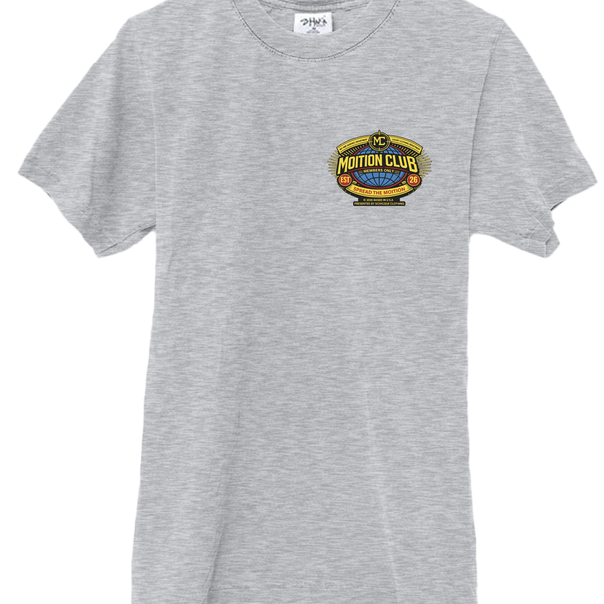 Heather Grey - FRONT